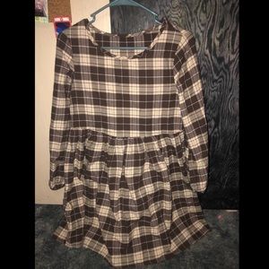 ROMWE plaid dress